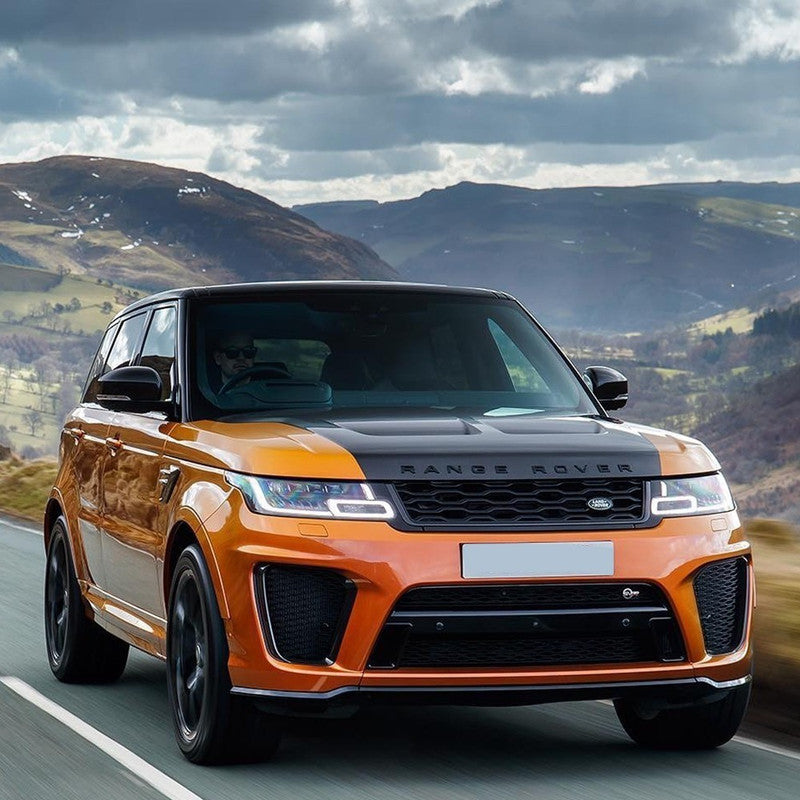 Car Craft Compatible With Land Range Rover Rr Sport 2018-2022 For Lamp Light Grill Frame Cover Trim Lr099793 Left