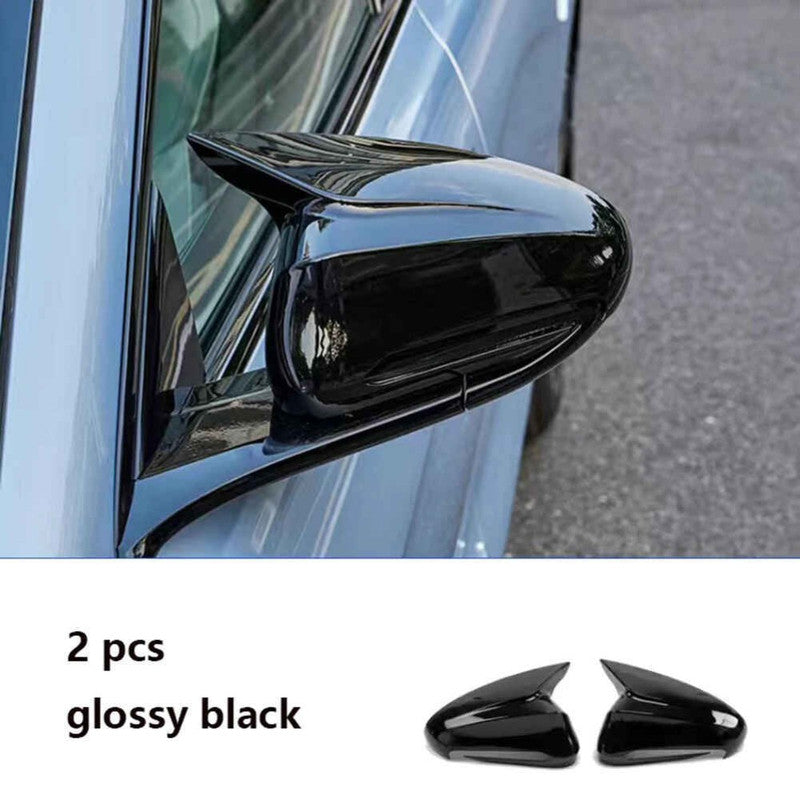 Car Craft Compatible With Byd Seal Atto 4 2022-2026 Side Rear View Case Wing Cap Shell Housing Mirror Covers 3m Tape Pasting Style Carbon Fiber Look