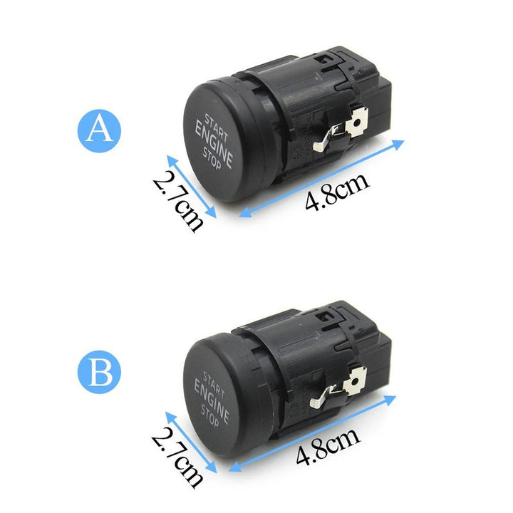Car Craft Compatible With Skoda Superb 2016-2023 Kodiaq 2016-2023 Karoq 2018-2023 Kamiq 2018-2023 Car Engine Ignition Start Stop Switch Button Assembly 3vd905217 Model B CC-9680 - CAR CRAFT INDIA