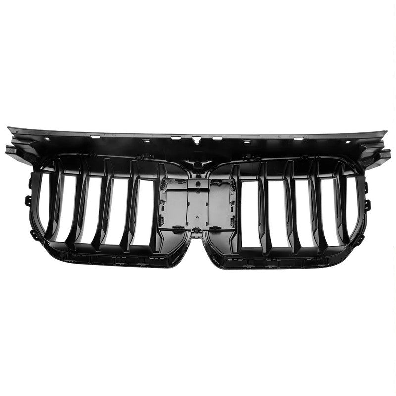 Car Craft Compatible With Bmw X1 U11 2023+ Front Bumper Show Grill Glossy Black CC-9077