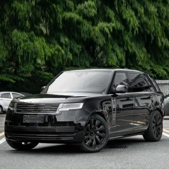 Car Craft Compatible With Land Range Rover Rr Vogue L460 2023-2025 Upgrade Facelift Conver To 2023 Sva Bodykit Front Bumper Mesh Side Vent Splitter Skirts Grill Black - CAR CRAFT INDIA