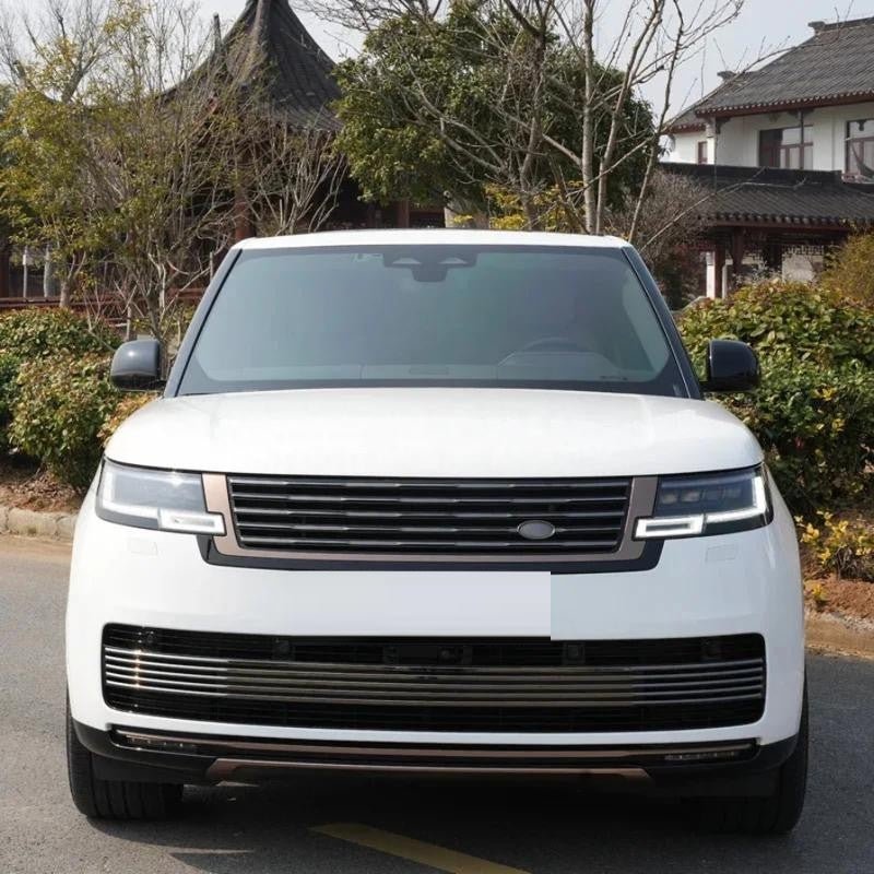 Car Craft Compatible With Land Range Rover Rr Vogue L460 2023-2025 Upgrade Facelift Conver To 2023 Sva Bodykit Front Bumper Mesh Side Vent Splitter Skirts Grill Rose Pink - CAR CRAFT INDIA