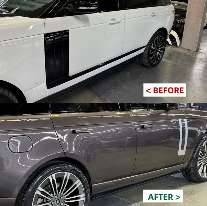 Car Craft Compatible With Range Land Rover RR Vogue 2014-2017 Upgrade Facelift Convert To 2024 Svr Bodykit Bumper Headlight Taillight Hood Pop Up Handle Fender With Door CC-7112 1:1 - CAR CRAFT INDIA