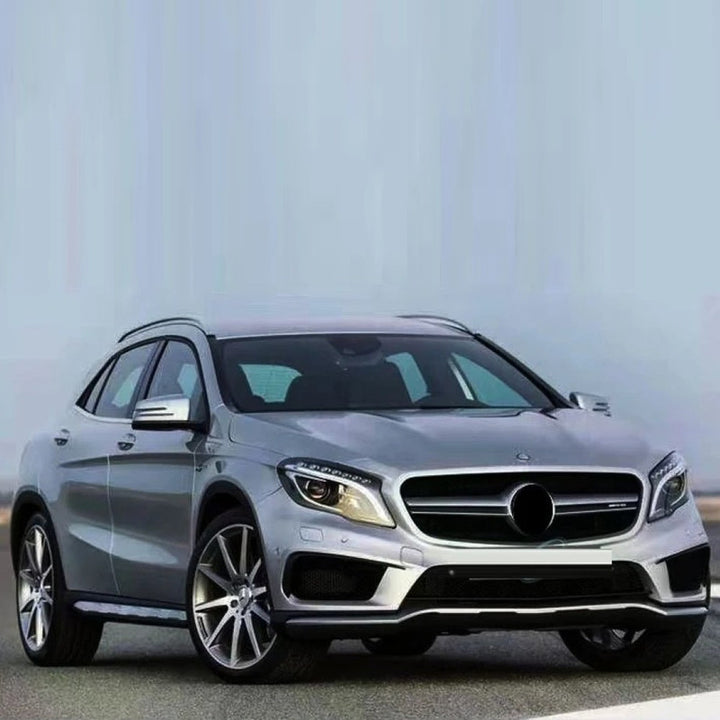 Car Craft Compatible With Mercedes Benz Gla W156 X156 2014-2019 Upgrade Facelift Convert To Gla45 Amg Front Bodykit Bumper CC-9668 - CAR CRAFT INDIA
