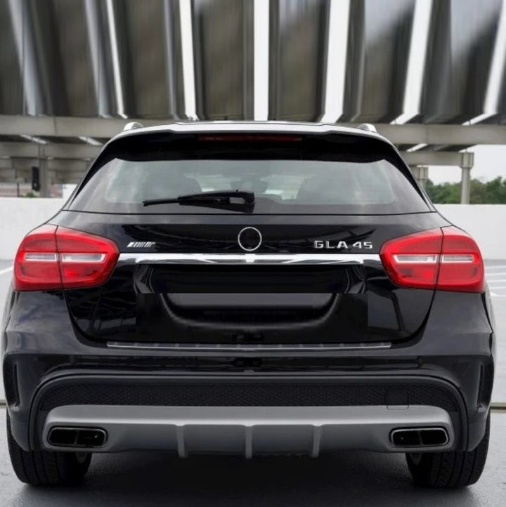 Car Craft Compatible With Mercedes Benz Gla W156 X156 2014-2019 Upgrade Facelift Convert To Gla45 Amg Rear Bodykit Bumper CC-9669 - CAR CRAFT INDIA