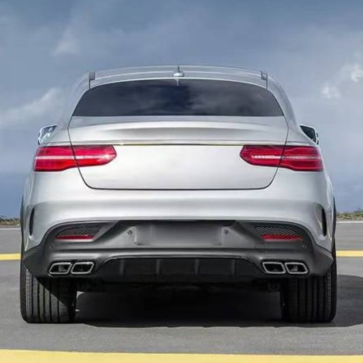 Car Craft Compatible With Mercedes Benz Gle Coupe W166 X166 X292 2015-2019 Amg 63 Coupe Rear Bumper Lip Diffuser Skirts Splitter - CAR CRAFT INDIA
