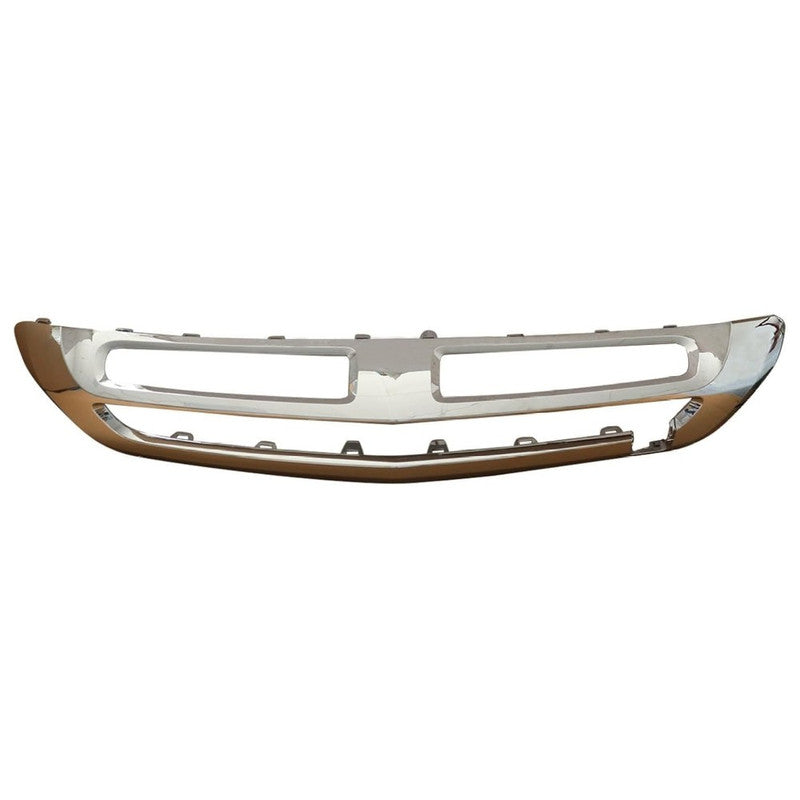 Car Craft Compatible With Mercedes Benz Gls Class W166 X166 2016-2019 Front Bumper Lower Moulding Chrome Trim Center Guard Frame 1668852138 A1668852138 Mb1044141