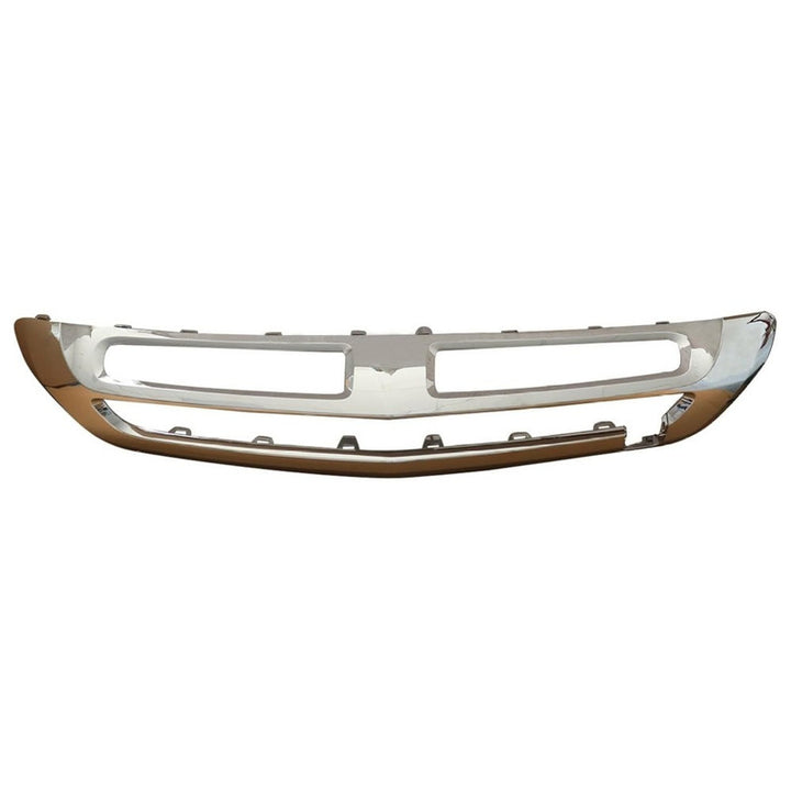Car Craft Compatible With Mercedes Benz Gls Class W166 X166 2016-2019 Front Bumper Lower Moulding Chrome Trim Center Guard Frame 1668852138 A1668852138 Mb1044141