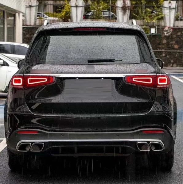 Car Craft Compatible With Mercedes Gl Gls W166 X166 2012-2016 Upgrade Facelift Convert To Gls W167 X167 2024 Gls63 Amg Amg63 Kit Bumper Grill Headlight Taillight Trunk Fender Bodykit - CAR CRAFT INDIA