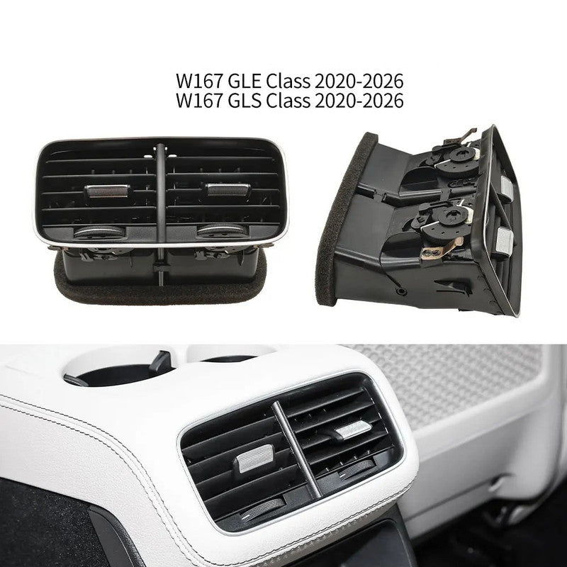 Car Craft Compatible With Mercedes Benz Gle Gls Class W167 2019-2025 Car Ac Air Vent Grille Air Conditioning Outlet Cover Assembly Rear 1678302104 CC-9564