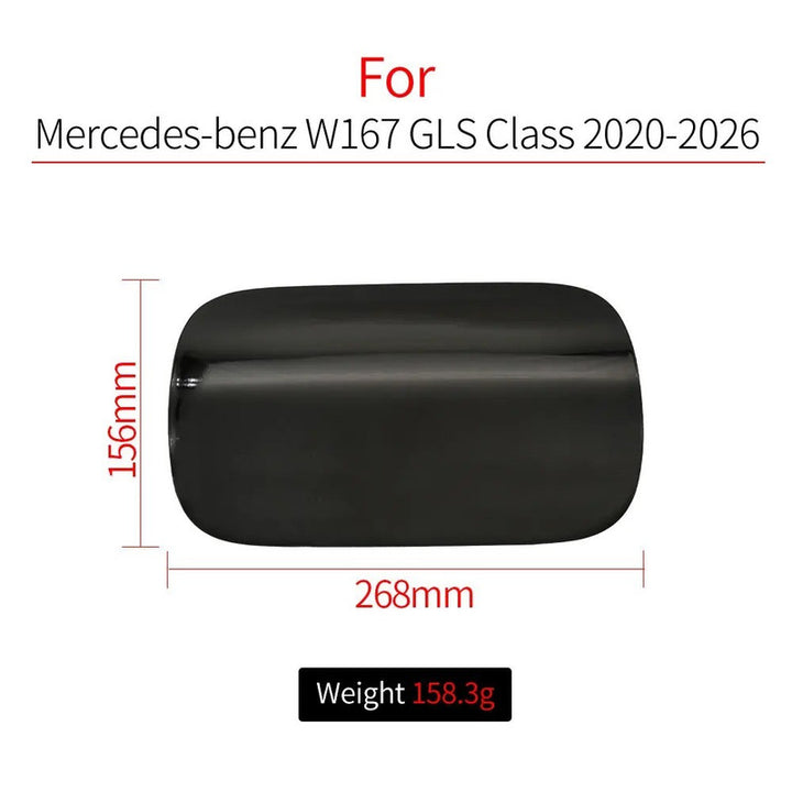 Car Craft Compatible With Mercedes Benz Gls W167 X167 2016-2026 Car External Fuel Filler Cap Cover Fuel Tank Filling Port Cover Plate 1677570900 Unpainted