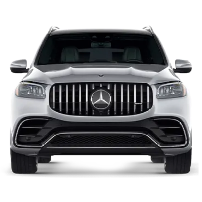 Car Craft Compatible With Mercedes Benz Gls W167 X167 2019-2025 Front Bumper Upgrade Convert To Gls Amg63 Amg Bumper Bodykit Gc X167-001 - CAR CRAFT INDIA