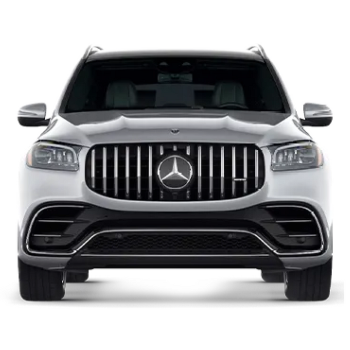 Car Craft Compatible With Mercedes Benz Gls W167 X167 2019-2025 Front Bumper Upgrade Convert To Gls Amg63 Amg Bumper Bodykit Gc X167-001 - CAR CRAFT INDIA