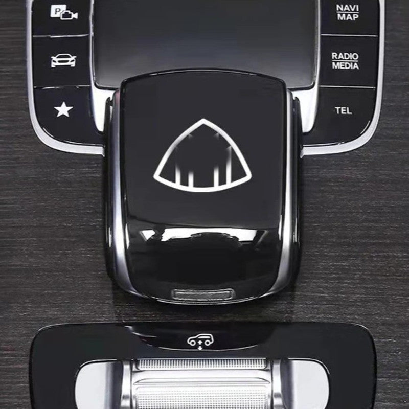 Car Craft Compatible With Mercedes Benz Gle Gls W167 X167 2019-2026 Armrest Box Mouse Touchpad Trackpad Replacement Accessories Mouse Hand Cover Maybach Style