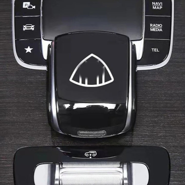Car Craft Compatible With Mercedes Benz Gle Gls W167 X167 2019-2026 Armrest Box Mouse Touchpad Trackpad Replacement Accessories Mouse Hand Cover Maybach Style
