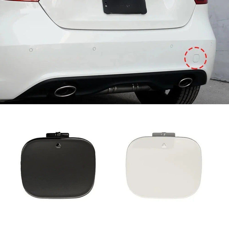 Car Craft Compatible With Mercedes Benz A Class W176 2013-2018 Car Rear Bumper Tow Towing Tochan Hook Cover Cap Unpainted 1768850222