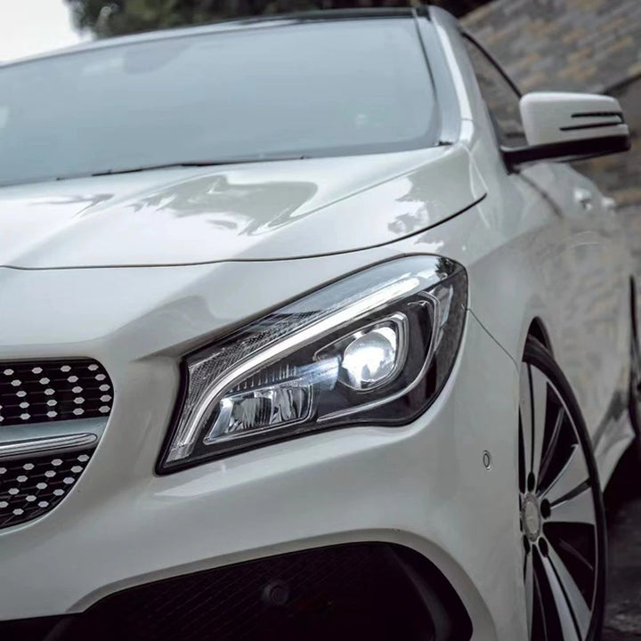 Car Craft Compatible With Mercedes Benz A Class W176 2013-2018 Car Front Upgraded Head Light Lamp Xenon Headlight Retrofit Upgrade Modified Led Drl Hid Laser Style