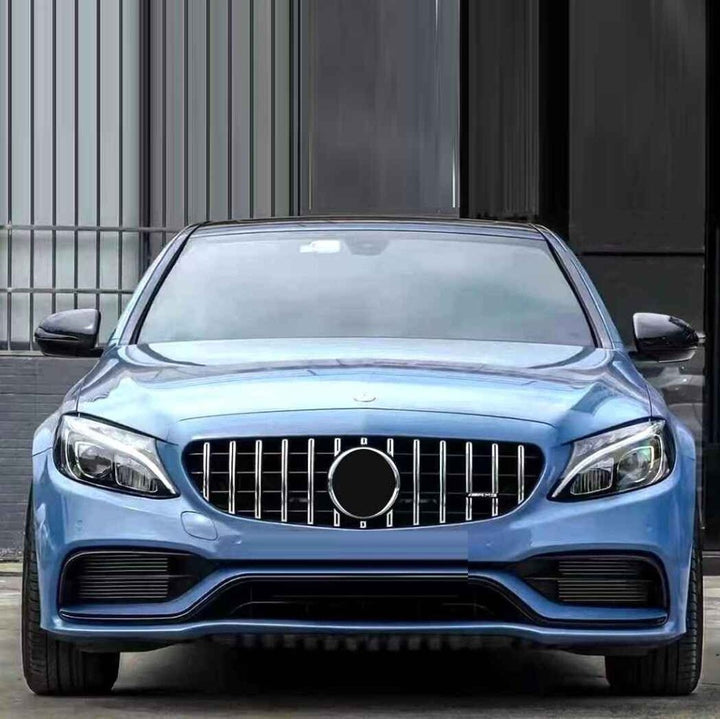 Car Craft Compatible With Mercedes Benz C Class W205 C205 Coupe 2015-2021 Front Bumper Upgrade Convert To Amg C63 Bumper Bodykit Gc W205/c205-013