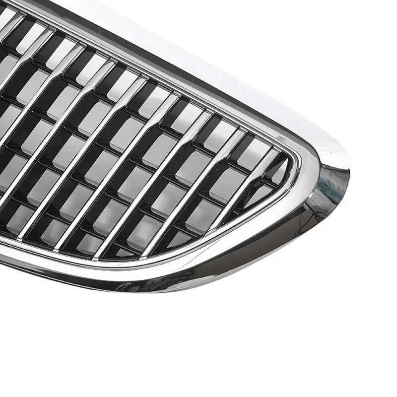 Car Craft Compatible With Mercedes Benz C Class W205 C205 Coupe 2019-2021 Upgrade Front Bumper Amg C63 Show Grill With Camera Hole Maybach Style Gc