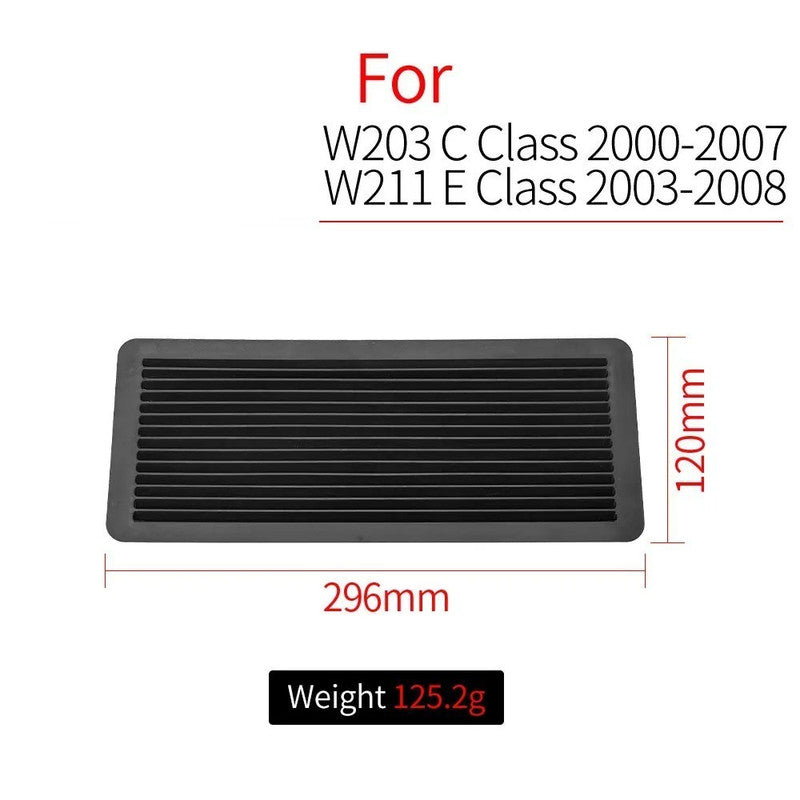 Car Craft Compatible With Mercedes Benz C Class W203 2000-2007 E Class W211 2003-2008 ﻿ Car Sunroof Ceiling Grille Cover Trim Headliner Ventilation Louver Grille 21178406449051 Black