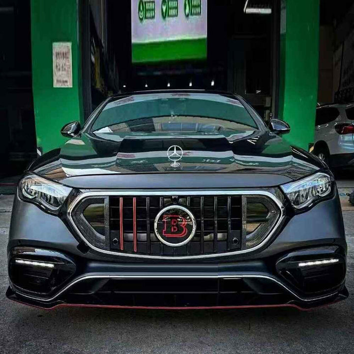 Car Craft Compatible With Mercedes Benz E Class W212 2009-2016 To W214 Lci 2024+ Amg Sports Brabus Bbs Upgrade Facelift Conversion Convert Bodykit Bumper Hood Headlight Taillight B4 - CAR CRAFT INDIA