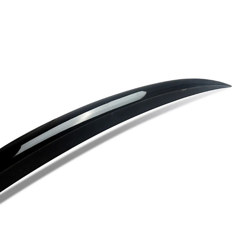 Car Craft Compatible With Mercedes Benz E Class W213 2016-2021 Rear Trunk Wing Boot Lip Wing Spoiler Amg Glossy Black