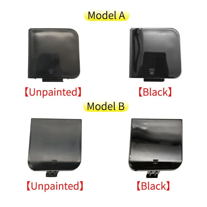 Car Craft Compatible With Mercedes S Class W220 1995-2005 Rear Bumper Trailer Tow Towing Hook Hole Cover 2208851223 Unpainted Model B - CAR CRAFT INDIA