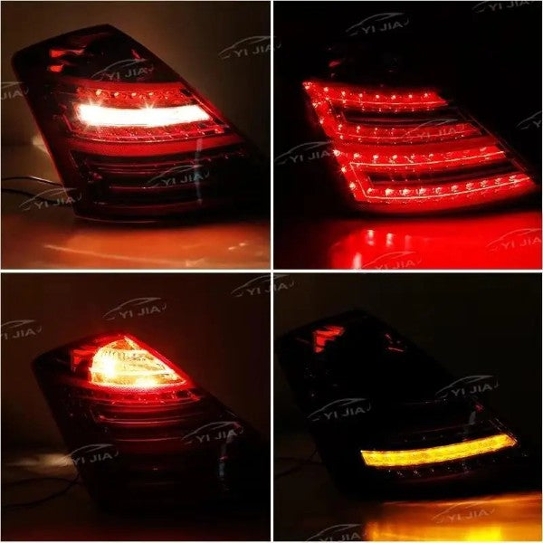 Car Craft Compatible With Mercedes Benz S Class W221 2006-2009 Car Rear Upgraded Tail Light Lamp Xenon Taillight Retrofit Upgrade Modified Led Drl Hid Light Lci Led Style - CAR CRAFT INDIA