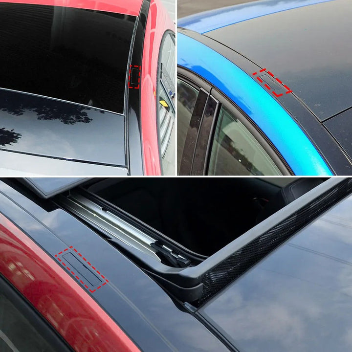 Car Craft Compatible With Mercedes Benz B Class W246 2012-2019 Car Roof Rail Molding Trim Roof Luggage Rack Cover Plate 2466903382 Unpainted CC-9570