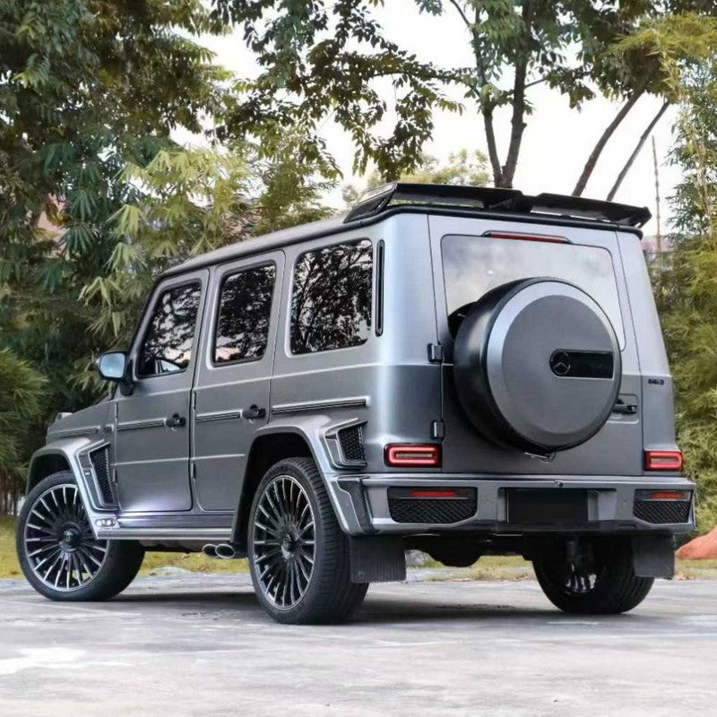 Car Craft Compatible With Mercedes Benz G Class G Wagon W463 2007-2018 Upgrade Facelift Convert To 2025 W465 Amg G65 G63 Brabus G800 Conversion Bodykit Bumper Headlight Taillight Hood - CAR CRAFT INDIA
