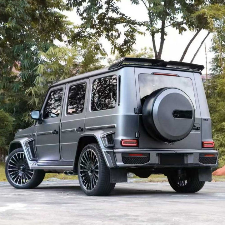 Car Craft Compatible With Mercedes Benz G Class G Wagon W463 2007-2018 Upgrade Facelift Convert To 2025 W465 Amg G65 G63 Brabus G800 Conversion Bodykit Bumper Headlight Taillight Hood - CAR CRAFT INDIA