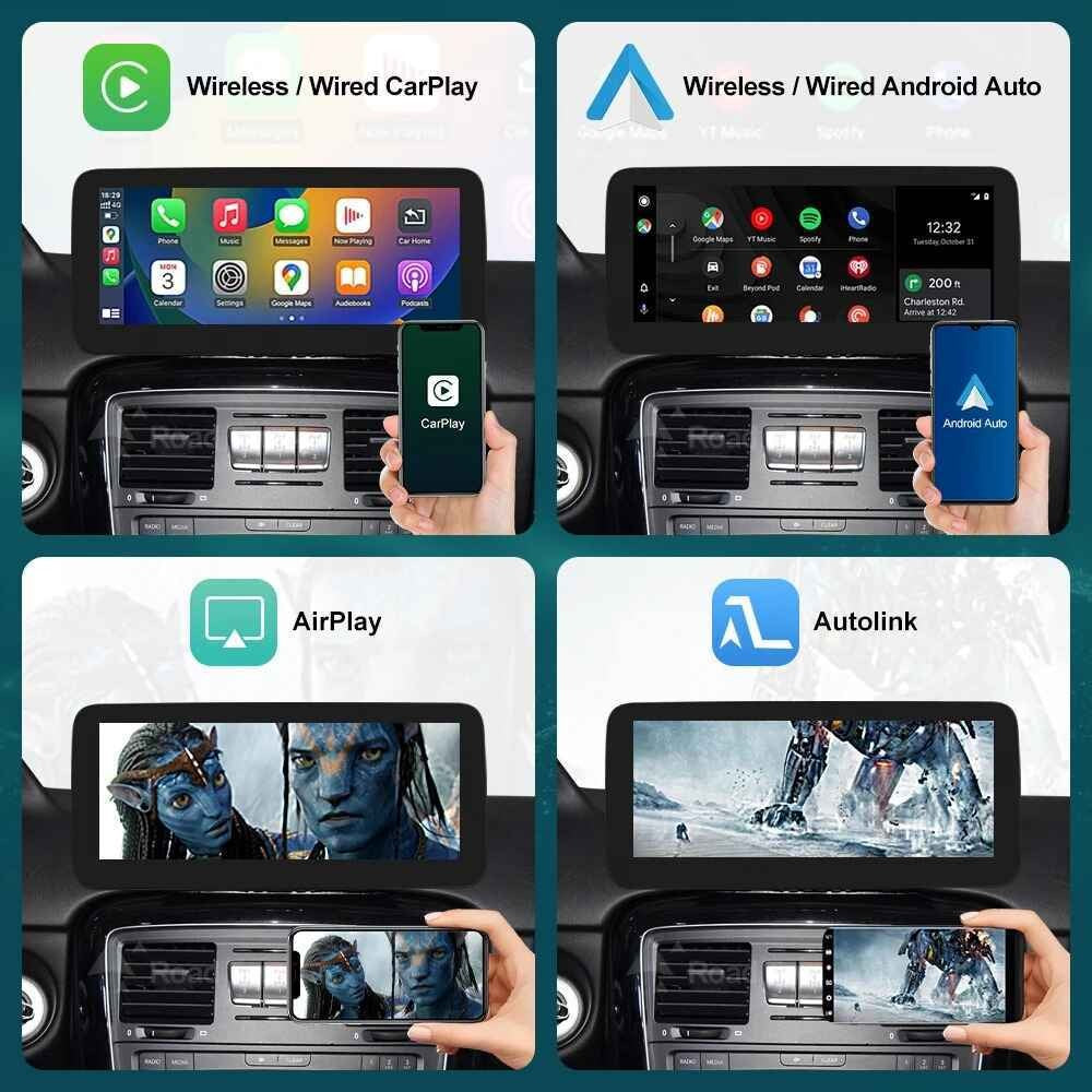 Car Craft Compatible With Mercedes G Wagon W436 W464 2013-2018 G55 G63 G60 G63 Android Multimedia Infotainment Touchscreen Dvd Player Wireless Carplay Android Auto 4gb+64gb Nbt 4.5 12.8 Inch - CAR CRAFT INDIA