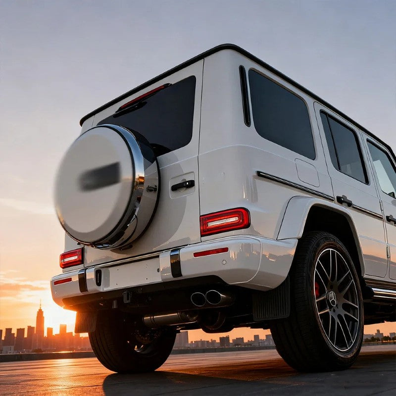Car Craft Compatible With Mercedes Benz G Class G Wagon G63 G55 W464 2019-2024 Car Rear Upgraded Tail Light Lamp Xenon Taillight Retrofit Upgrade Modified Led Drl Hid Light Shy - CAR CRAFT INDIA