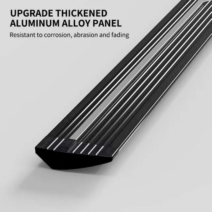 Car Craft Compatible With Jeep Wrangler Rubicon 2019-2026 Side Step Ladder Pedal Running Boards Fixed Side Step 4 Door