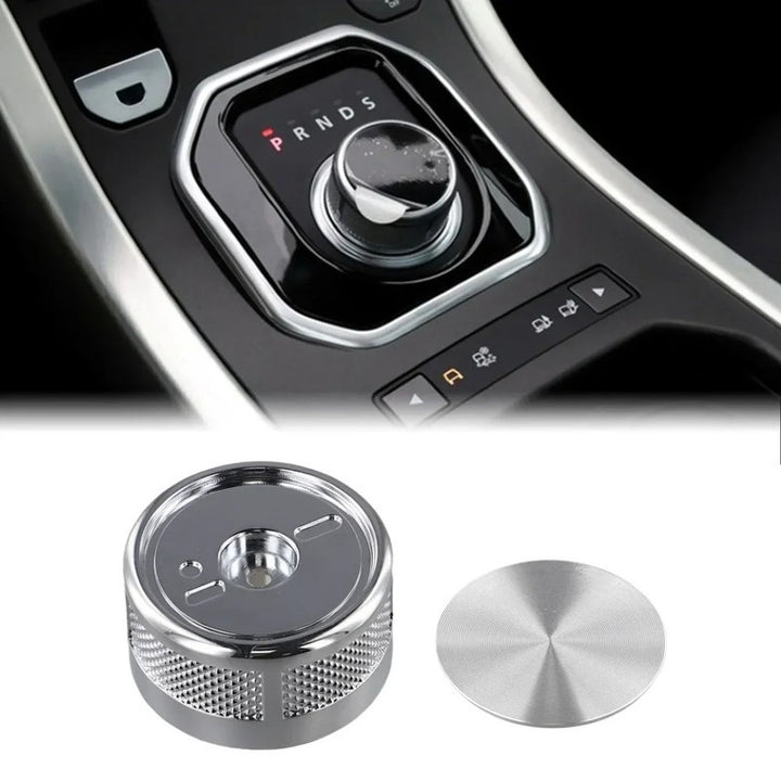 Car Craft Compatible With Jaguar Land Range Rr Rover Xf Xe Xjl Xfs F Pace Sports Vogue Evoque Gear Shift Knob Head Scroller Knob Silver - CAR CRAFT INDIA