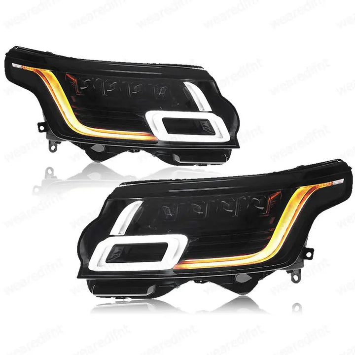 Car Craft Compatible With Land Range Rover Vogue L405 2013-2017 Car Front Upgraded Head Light Lamp Xenon Headlight Retrofit Upgrade Modified Led Drl Hid 2022 Style