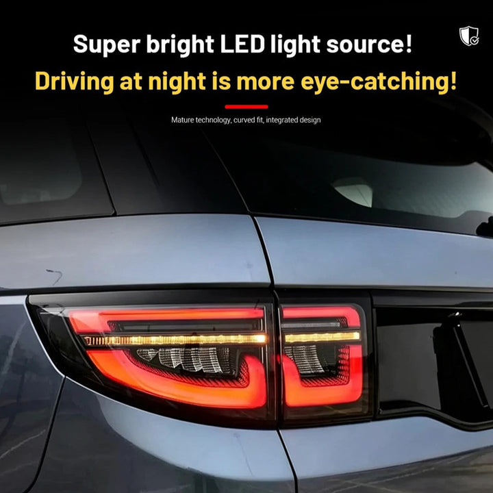 Car Craft Compatible With Land Range Rover Discovery Sport L550 2015-2019 Car Rear Upgraded Tail Light Lamp Xenon Taillight Retrofit Upgrade Modified Led Drl Hid
