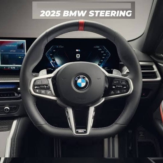 Car Craft Compatible With Bmw 3 Series E90 E91 E92 E93 5 Series E60 6 Series E63 X1 E84 E53 X5 X6 E70 E71 E81 E82 E87 E88 2006-2014 E Chasis Series Car Upgraded Custom Sports M3 M4 M5 Full Steering Wheel G60 Style Leather