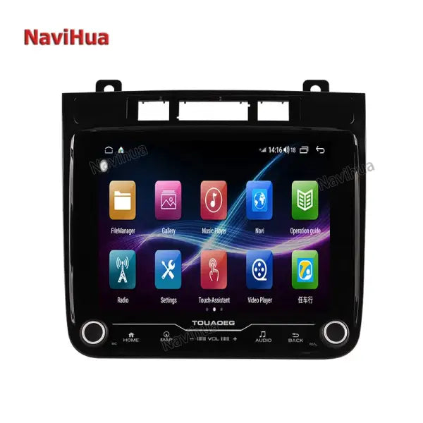 8.4Inch OEM Style Touch Screen Android Car Radio Multimedia Player System Head Unit for VW Touareg 2011- 2017