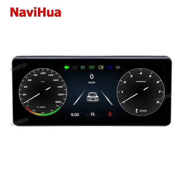 8.8 Inch Android Car LCD Dashboard Instrument Panel Smart