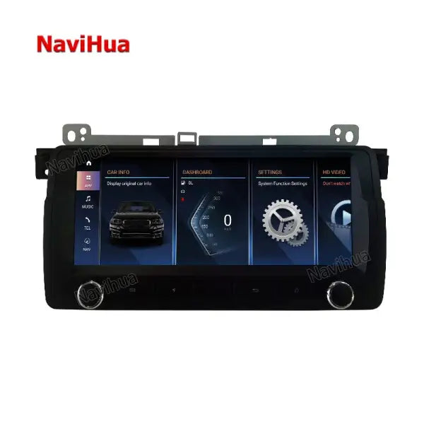 8.8Inch OEM Style Android Radio Automotive Stereo Audio Head Unit Monitor Multimedia GPS Navigation for BMW 3 Series E46