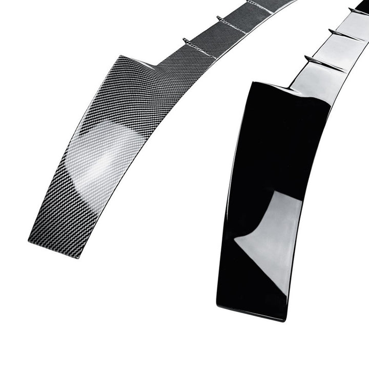 Car Craft Compatible With Audi A4 S4 B9 2017-2024 Rear Trunk Boot Roof Wing Lip Spoiler Splitter Skirts Zst-923 Carbon Fiber Look