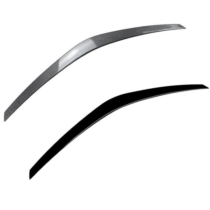 Car Craft Compatible With Mercedes Benz E Class Coupe 2009-2016 Rear Trunk Boot Roof Wing Lip Spoiler Splitter Skirts Zst-959 Glossy Black