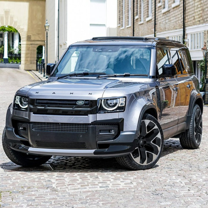 Car Craft Compatible With Range Land Rover Defender 90 110 130 L663 Lr129997 2020+ Facelift Convert Upgrade Bodykit Wheel Cover Skirts Splitter Exhaust Tips Spoiler Lip 007 Bodykit Black Edition - CAR CRAFT INDIA
