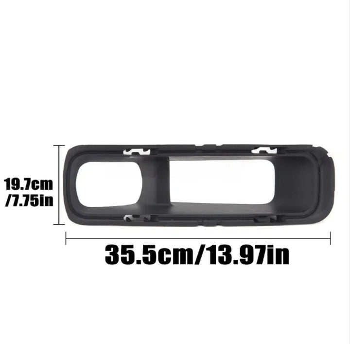 Car Craft Compatible With Range Land Rover Defender 90/110 L663 Lr129997 2020+ Front Bumper Fog Lamp Light Grill Cover Frame Trim Bracket - CAR CRAFT INDIA
