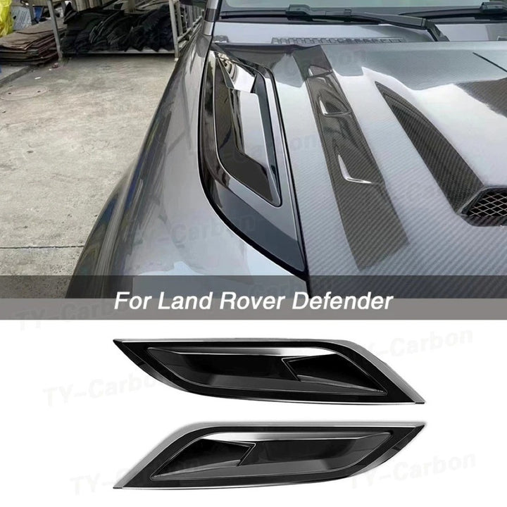 Car Craft Compatible With Range Land Rover Defender 90 110 L663 Lr129997 2020+ Bonnot Hood Air Vent Trim Flap Model A - CAR CRAFT INDIA
