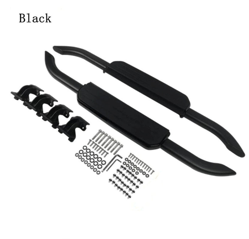 Car Craft Compatible With Range Land Rover Defender 90 L663 Lr129997 2020+ Non-slip Fixed Side Step Running Board Black 2 Door - CAR CRAFT INDIA