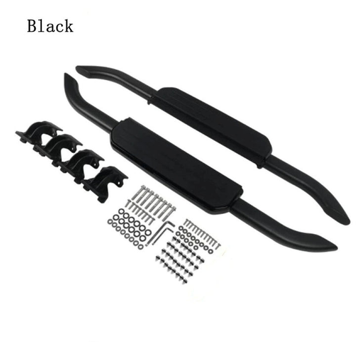 Car Craft Compatible With Range Land Rover Defender 90 L663 Lr129997 2020+ Non-slip Fixed Side Step Running Board Black 2 Door - CAR CRAFT INDIA