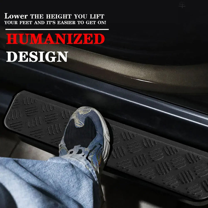 Car Craft Compatible With Range Land Rover Defender 110 L663 Lr129997 2020+ Non-slip Fixed Side Step Running Board Cheaquer Plate Style 2 Door - CAR CRAFT INDIA