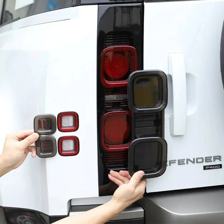 Car Craft Compatible With Range Land Rover Defender 90 110 L663 Lr129997 2020+ Rear Taillight Taillamp Light Cover Shell Smoke - CAR CRAFT INDIA